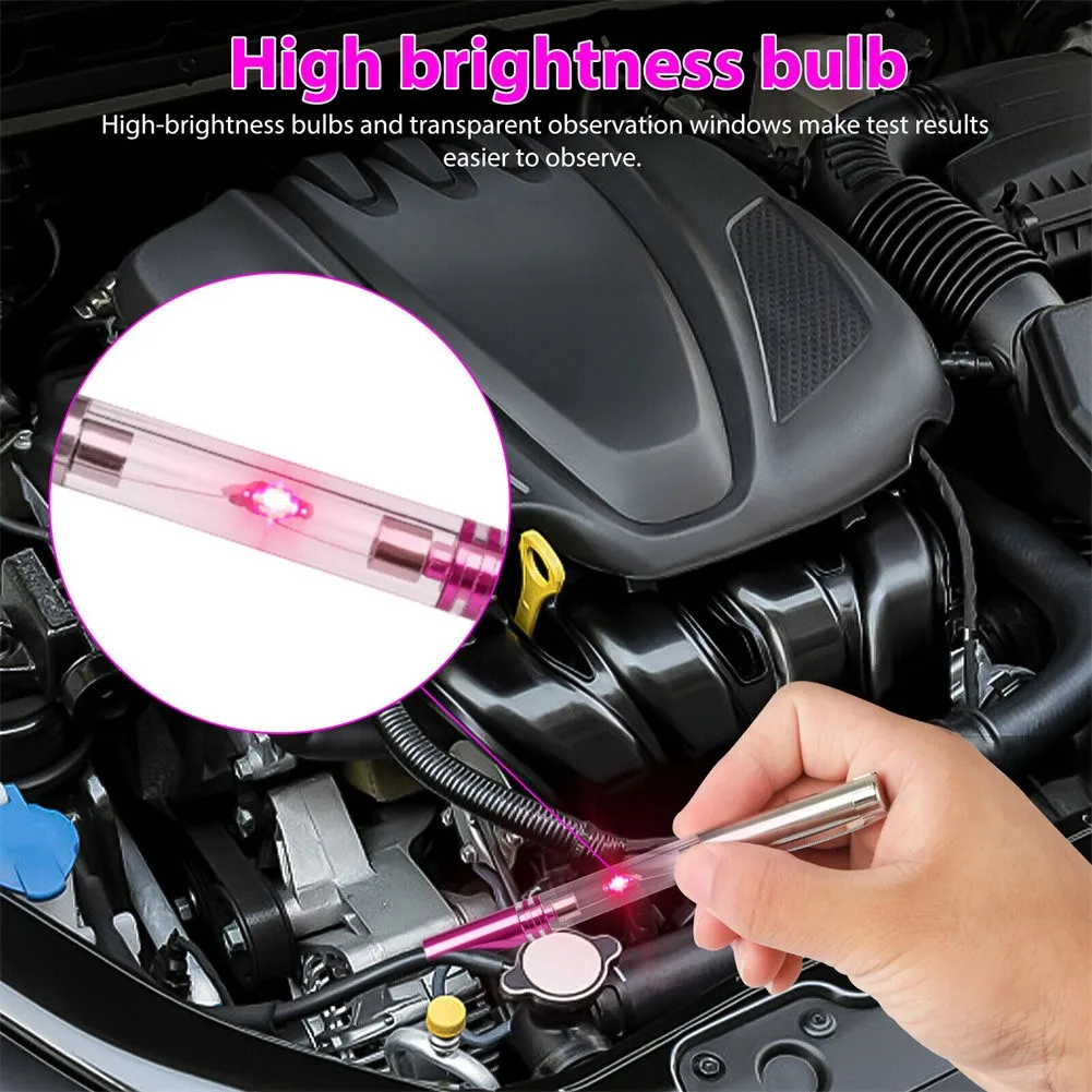 Car Circuit Tester LED Auto Ignition Test Pen Spark Plug Wire Coil Detector Tool High Quality Insulated Handle, Safe And Reliabl
Car Circuit Tester LED Auto Ignition Test Pen Spark Plug Wire Coil Detector Tool High Quality Insulated Handle, Safe And Reliabl
