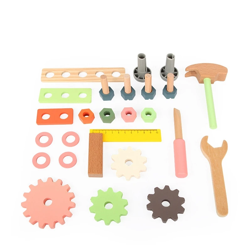 Children Simulation Wooden Tool Bench Large Toolbox Screw Nut Combination DIY Disassembly Tool Table Maintenance Toy
Children Simulation Wooden Tool Bench Large Toolbox Screw Nut Combination DIY Disassembly Tool Table Maintenance Toy