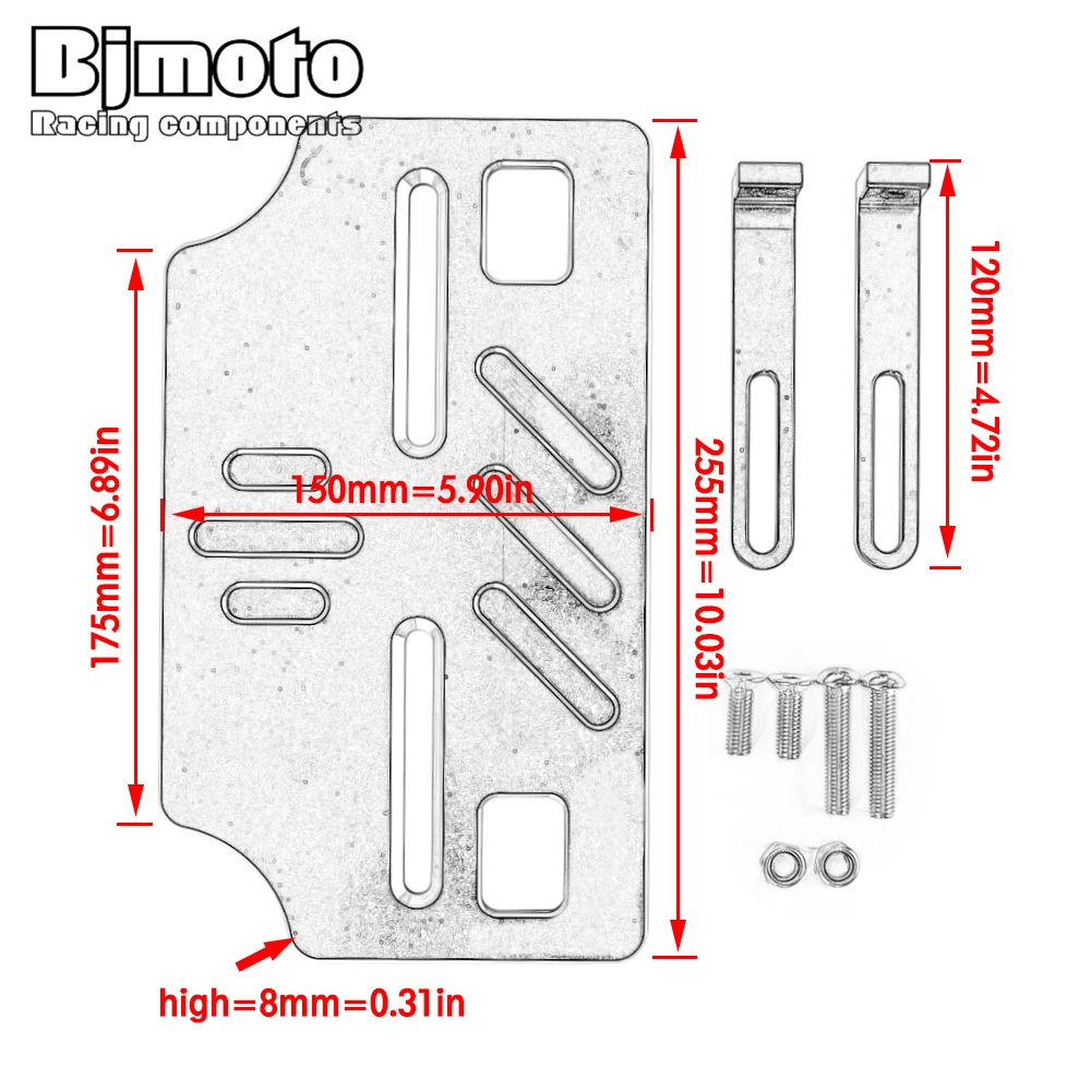 CNC Aluminium Motorcycle Saddle Bags Mounting Brackets For Honda CB650R CBR650R 2019-2020 Luggage Rack Side bag Holder
CNC Aluminium Motorcycle Saddle Bags Mounting Brackets For Honda CB650R CBR650R 2019-2020 Luggage Rack Side bag Holder
