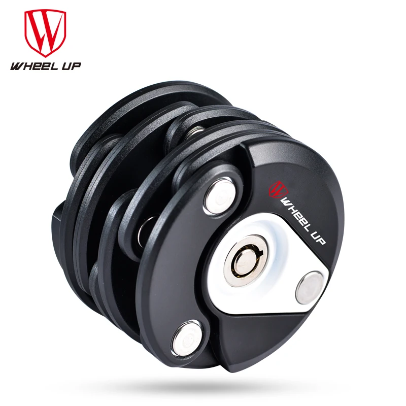 New WHeeL UP Bicycle Lock Chain Anti Theft Foldable MTB Road Bike Lock Mini Cylinder Folding High Security Cycling Lock Padlock
New WHeeL UP Bicycle Lock Chain Anti Theft Foldable MTB Road Bike Lock Mini Cylinder Folding High Security Cycling Lock Padlock