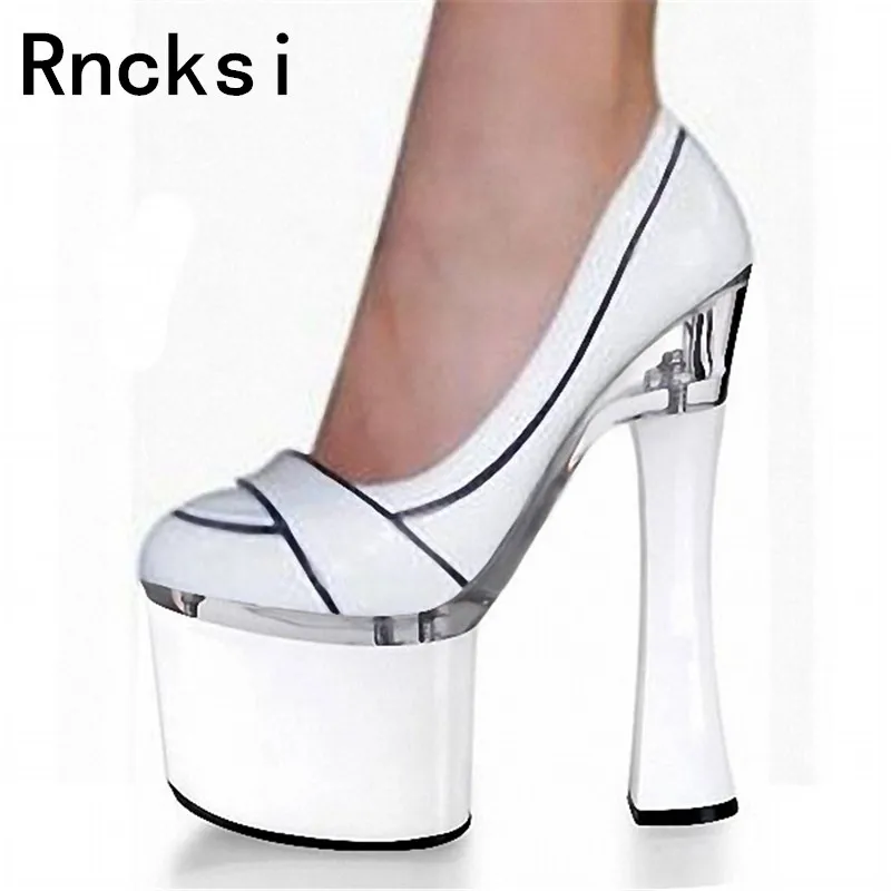 Rncksi 18cm Square Heels Slip On Sexy Women's Party Queen High-Heeled Platform Pole Dance Shoes 18cm High Heels Ankle Pumps
Rncksi 18cm Square Heels Slip On Sexy Women's Party Queen High-Heeled Platform Pole Dance Shoes 18cm High Heels Ankle Pumps