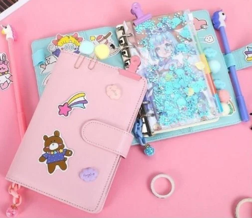 Kawaii Paillete Students Notebook Set A6 Bling Bling Colorful Diary Book Girls Hand Account Book Unicorn Journal Planner 
Kawaii Paillete Students Notebook Set A6 Bling Bling Colorful Diary Book Girls Hand Account Book Unicorn Journal Planner