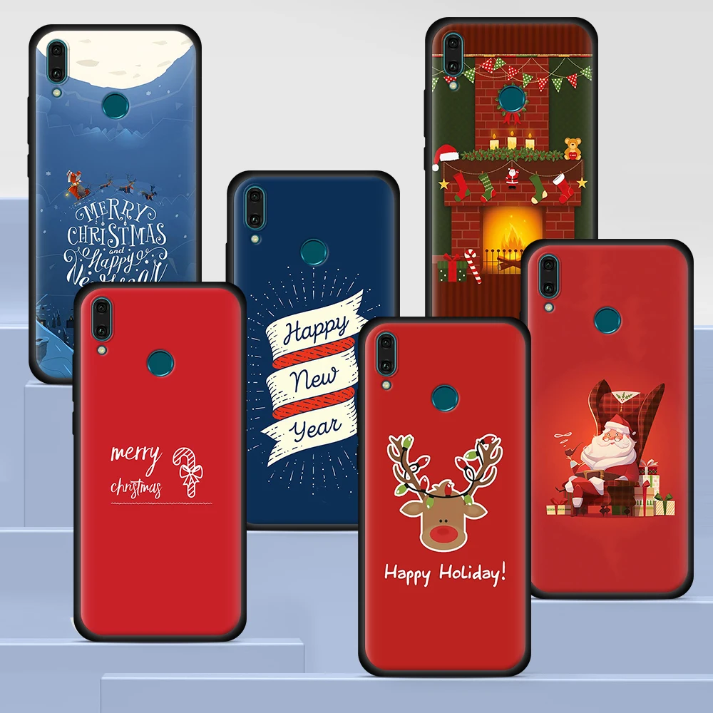 New Year Santa Case for Huawei Y7 Y6 Y9 Prime Y5 2019 Y9s P30 P Smart Z P40 P20 Mate 40 Pro 20 Lite Black Soft Cell Phone Cover
New Year Santa Case for Huawei Y7 Y6 Y9 Prime Y5 2019 Y9s P30 P Smart Z P40 P20 Mate 40 Pro 20 Lite Black Soft Cell Phone Cover
