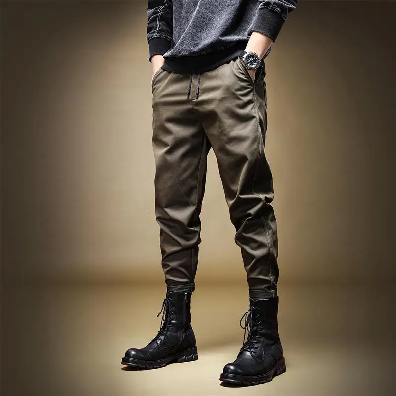 2021 Autumn Winter Men's New Fashion Harem Pants Male Casual Loose Sweatpants Pockets Elastic Waist Sports Long Trousers F283
2021 Autumn Winter Men's New Fashion Harem Pants Male Casual Loose Sweatpants Pockets Elastic Waist Sports Long Trousers F283
