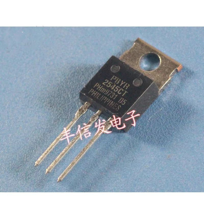 5Pcs PBYR2545CT 2545CT TO220 
5Pcs PBYR2545CT 2545CT TO220