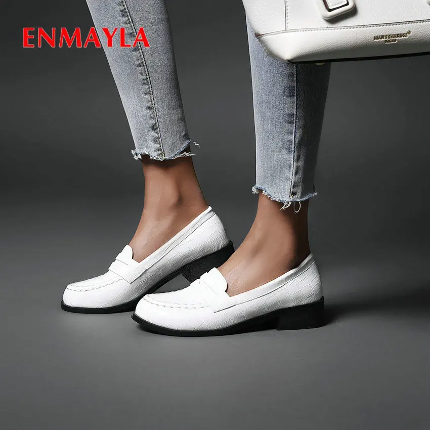 Туфли-лодочки ENMAYLA женские на квадратном каблуке, базовая повседневная обувь из искусственной кожи, без застежки, с круглым носком, на резин...
Туфли-лодочки ENMAYLA женские на квадратном каблуке, базовая повседневная обувь из искусственной кожи, без застежки, с круглым носком, на резин...
