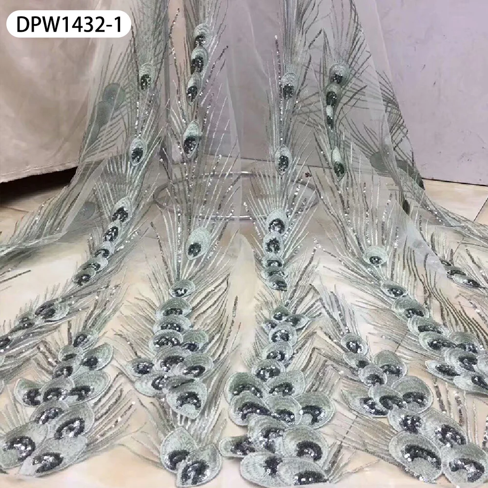 2020 High Quality African Lace Fabric French Net Embroidery Tulle Lace Fabric for Nigerian Wedding Party Dress DPW1432 
2020 High Quality African Lace Fabric French Net Embroidery Tulle Lace Fabric for Nigerian Wedding Party Dress DPW1432