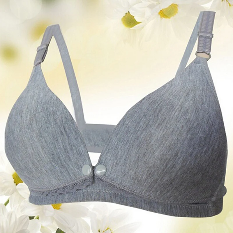 Comfortable Soft 2021 Maternity Underwear Thin Breastfeeding Breastfeeding Bra No-Steel Front Buckle Nursing Bra Women Clothing
Comfortable Soft 2021 Maternity Underwear Thin Breastfeeding Breastfeeding Bra No-Steel Front Buckle Nursing Bra Women Clothing
