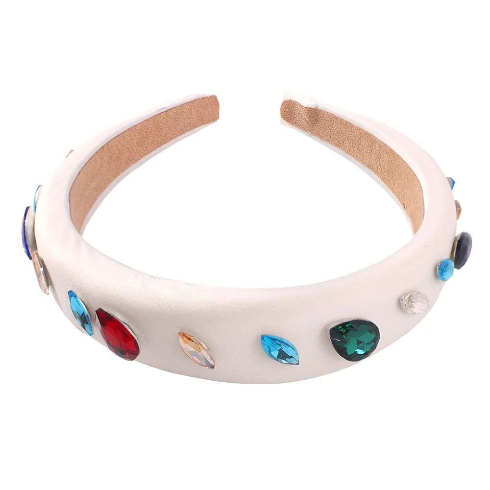 Trend New Headband Palace Wind Sponge Headband Fashion Color Crystal Candy Color Headband Hair Accessories Wide Hair Band 
Trend New Headband Palace Wind Sponge Headband Fashion Color Crystal Candy Color Headband Hair Accessories Wide Hair Band