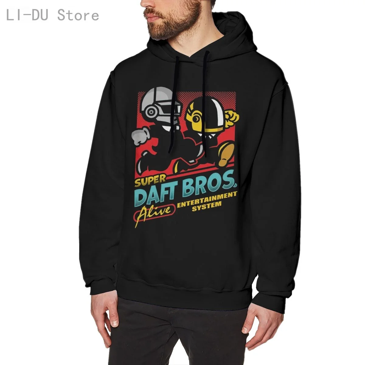 Fashion Funny Unisex Hooded Men Sweatshirts Christmas Daft Bros Daft Punk Men's Women Clothes Streetwear Harajuku Hoodies
Fashion Funny Unisex Hooded Men Sweatshirts Christmas Daft Bros Daft Punk Men's Women Clothes Streetwear Harajuku Hoodies