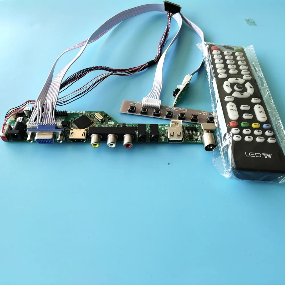 Комплект для LP173WD1(TL)(P5) HDMI совместимый с USB пульт дистанционного управления VGA
