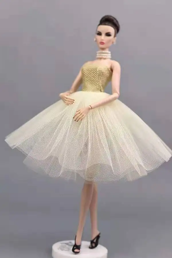 

11.5" Doll Clothes Fashion Princess Dresses for Barbie Clothes Ballet Dress Tutu Party Gown Vestidoes 1/6 BJD Accessories Toys