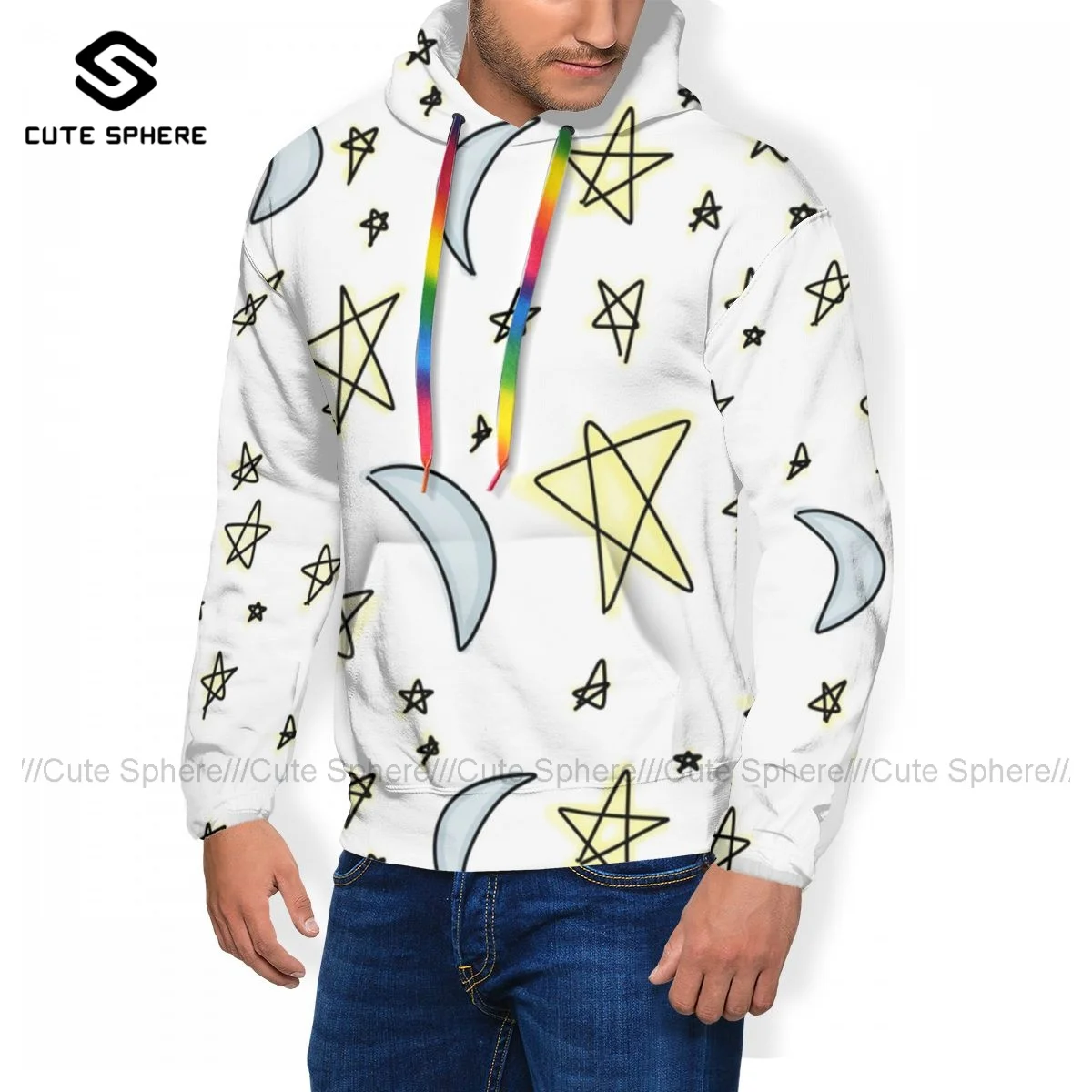 «Луна», «Звезды» с капюшоном и длинными рукавами, худи из полиэстера зимняя верхняя мужская одежда пуловер с капюшоном больших размеров
«Луна», «Звезды» с капюшоном и длинными рукавами, худи из полиэстера зимняя верхняя мужская одежда пуловер с капюшоном больших размеров