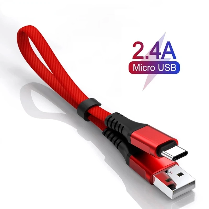 Кабель USB Type-C для быстрой зарядки и передачи данных 30 см | Мобильные телефоны