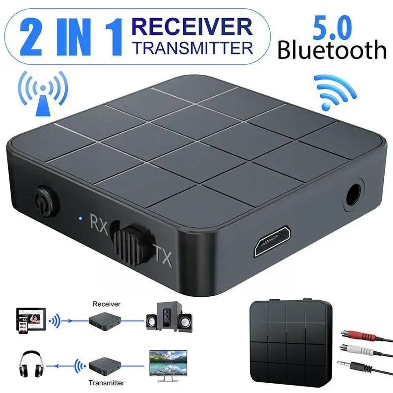 2in1 Bluetooth 5.0 Wireless Audio Transmitter Receiver Adapter And Hifi Practical Mp3 Aux Durable Connectivity Rca Stable C4r1
2in1 Bluetooth 5.0 Wireless Audio Transmitter Receiver Adapter And Hifi Practical Mp3 Aux Durable Connectivity Rca Stable C4r1