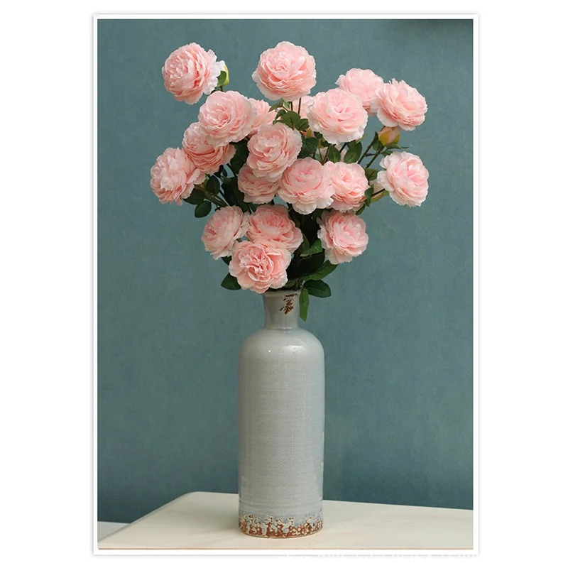 European Peony Artificial Flowers Silk Fake Flowers DIY Wedding Party Home Decoration Accessories artificial Peonies Flower
European Peony Artificial Flowers Silk Fake Flowers DIY Wedding Party Home Decoration Accessories artificial Peonies Flower