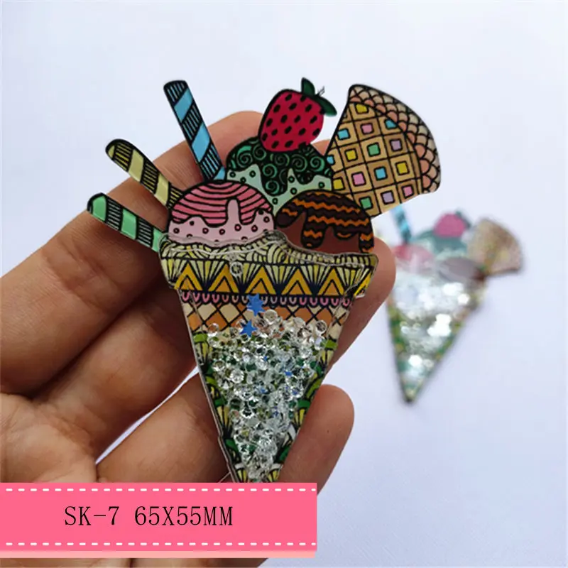 1pcs cartoon character Quicksand Acrylic Sequins custom Shaker Resins DIY bow center SK-7
1pcs cartoon character Quicksand Acrylic Sequins custom Shaker Resins DIY bow center SK-7