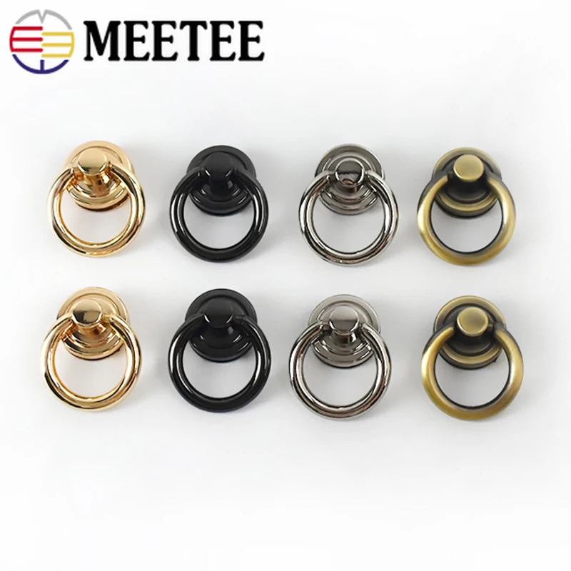 Meetee 5/10pcs ID20mm O Ring Hook Buckle Metal Rivet Clip Screws Bag Strap Handle Hang Buckles DIY Chain Side Clasp Hardware
Meetee 5/10pcs ID20mm O Ring Hook Buckle Metal Rivet Clip Screws Bag Strap Handle Hang Buckles DIY Chain Side Clasp Hardware