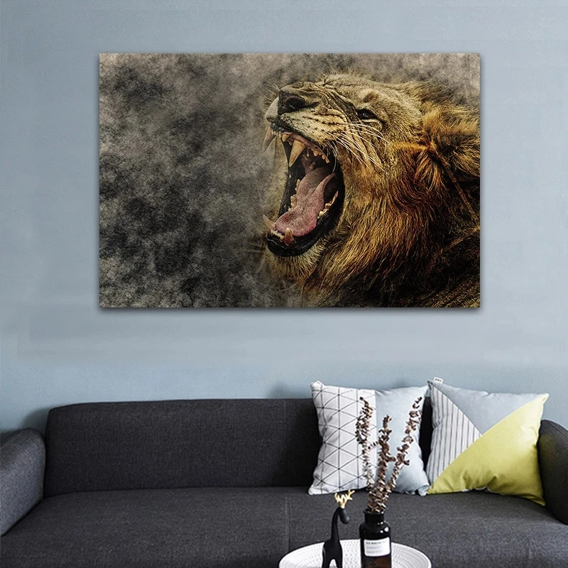 Picture Canvas Painting HD Animal Wall Art Wolf Lion Canvas Painting Poster Home Decoration Black And White Picture Living Room
Picture Canvas Painting HD Animal Wall Art Wolf Lion Canvas Painting Poster Home Decoration Black And White Picture Living Room