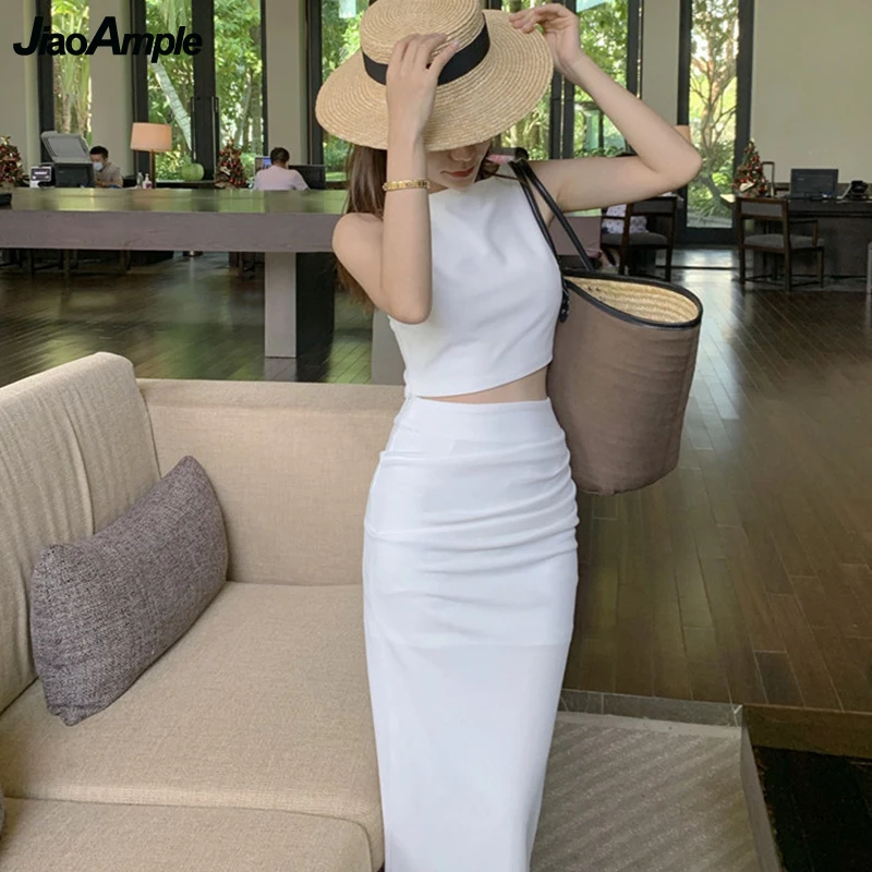 Французский изящный комплект одежды из 2 предметов Женская летняя обувь 2021 офисные женские туфли для путешествий сплошной белый топ и длинн...
Французский изящный комплект одежды из 2 предметов Женская летняя обувь 2021 офисные женские туфли для путешествий сплошной белый топ и длинн...