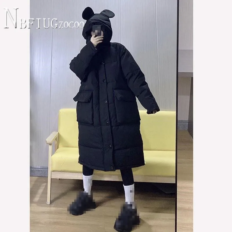 Medium-Long Wadded Jacket Thick Warm Big Pocket Parkas Coat Winter Outwear
Medium-Long Wadded Jacket Thick Warm Big Pocket Parkas Coat Winter Outwear