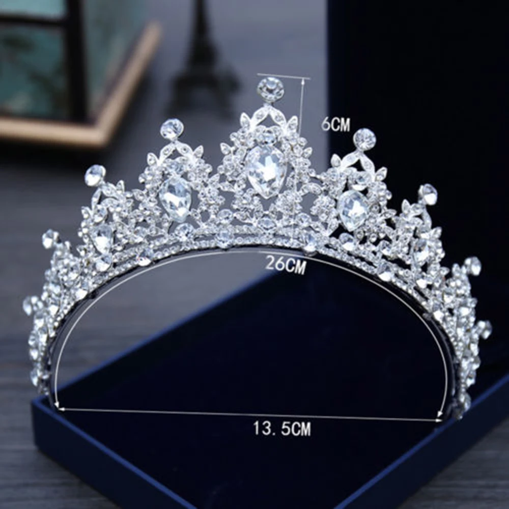 Korean Elegant Princess Crystal Tiaras Crowns Headband Rhinestone Love Prom Crown Party Accessiories Diadem Hair Jewelry
Korean Elegant Princess Crystal Tiaras Crowns Headband Rhinestone Love Prom Crown Party Accessiories Diadem Hair Jewelry