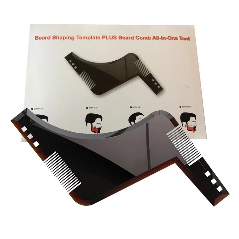 Beard Shaping Template Shower Salon Beard Shaving Shave Shaping Style Styling Comb Care Brush Tool
Beard Shaping Template Shower Salon Beard Shaving Shave Shaping Style Styling Comb Care Brush Tool