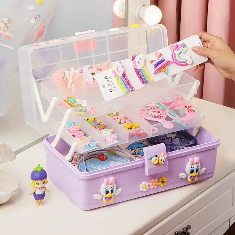 Purple with DIY Decoration Children's Hair Accessories Storage Box Cute Girl Hairpin Hairpin Hair Accessories Baby Jewelry Box
Purple with DIY Decoration Children's Hair Accessories Storage Box Cute Girl Hairpin Hairpin Hair Accessories Baby Jewelry Box