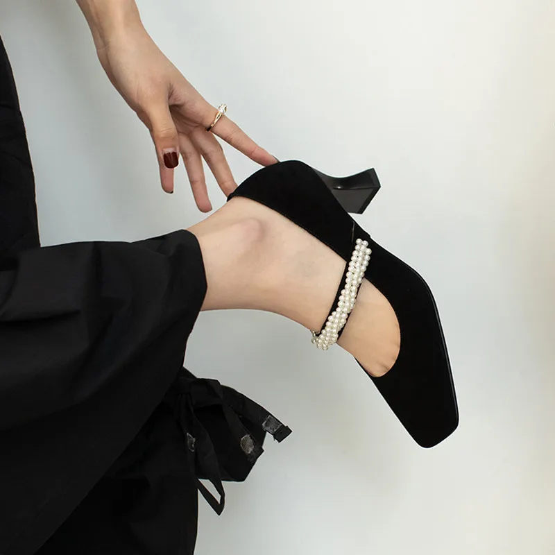 FEDONAS Mary Jane High Heels Pumps Shallow Hot Sale Genuine Leather Shoes For Women Spring Summer Wedding Party Shoes Woman
FEDONAS Mary Jane High Heels Pumps Shallow Hot Sale Genuine Leather Shoes For Women Spring Summer Wedding Party Shoes Woman
