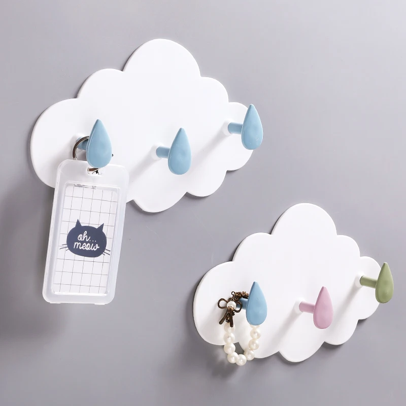 New Cloud shape PP wall decorative hooks Self-adhesive Sticky hook for hanging clothes coat hanger key holder home organizer
New Cloud shape PP wall decorative hooks Self-adhesive Sticky hook for hanging clothes coat hanger key holder home organizer
