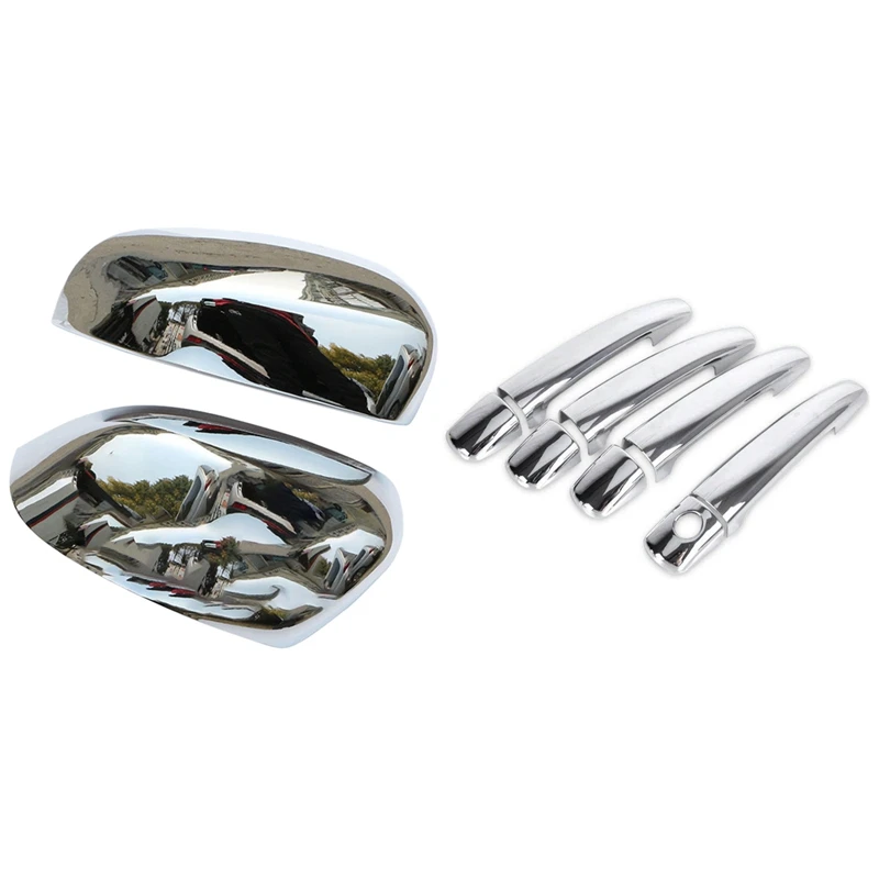 2 Pcs Car Rear View Mirror Covers Rearview Mirror Stickers & 8 Pcs Exterior Door Handle Cover Car Stickers Trim Set
2 Pcs Car Rear View Mirror Covers Rearview Mirror Stickers & 8 Pcs Exterior Door Handle Cover Car Stickers Trim Set
