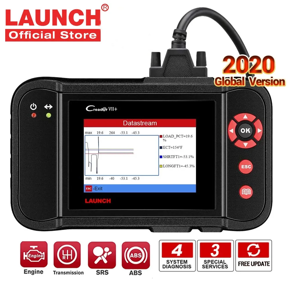 Диагностический инструмент LAUNCH X431 Creader VIII OBD2, автомобильный считыватель кодов EOBD
Диагностический инструмент LAUNCH X431 Creader VIII OBD2, автомобильный считыватель кодов EOBD