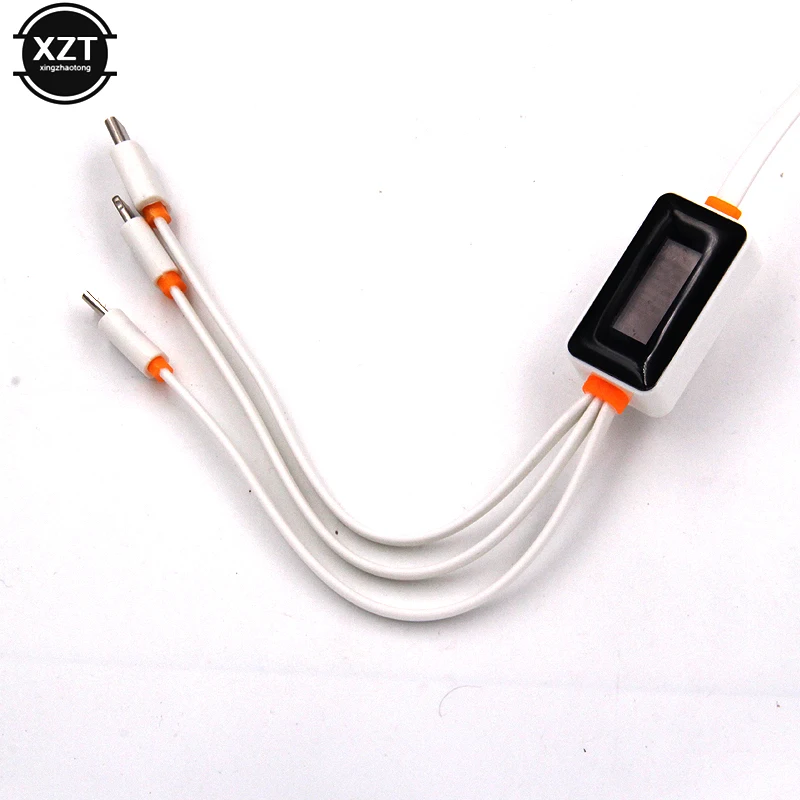 1 в 3 USB-кабель для зарядки и передачи данных светодиодный цифровой дисплей Новый