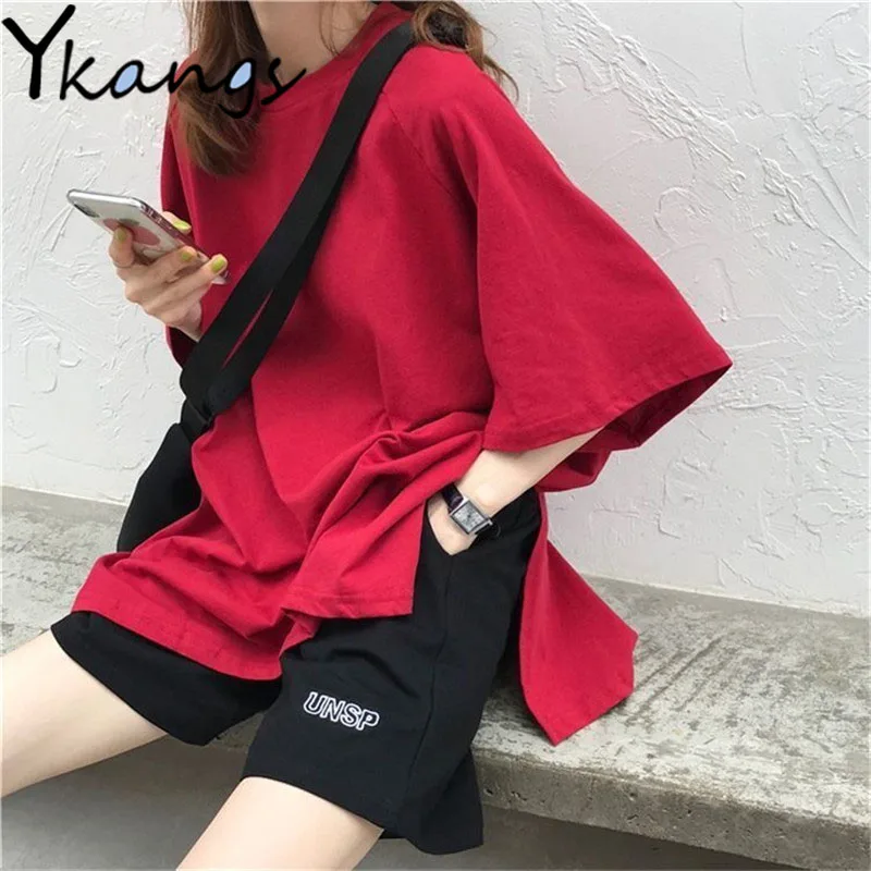 Summer Harajuku Goblincore Aesthetic Casual Solid Korean Fashion Oversized T-shirt Ulzzang Baggy Biker Basic Shorts Sets Blouses
Summer Harajuku Goblincore Aesthetic Casual Solid Korean Fashion Oversized T-shirt Ulzzang Baggy Biker Basic Shorts Sets Blouses