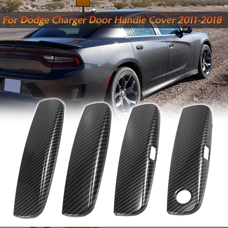 Car 4PCS Set Left And Right Side Bright Black Exterior Door Handle Cover Trim Strip For Dodge Charger 2011-2018
Car 4PCS Set Left And Right Side Bright Black Exterior Door Handle Cover Trim Strip For Dodge Charger 2011-2018