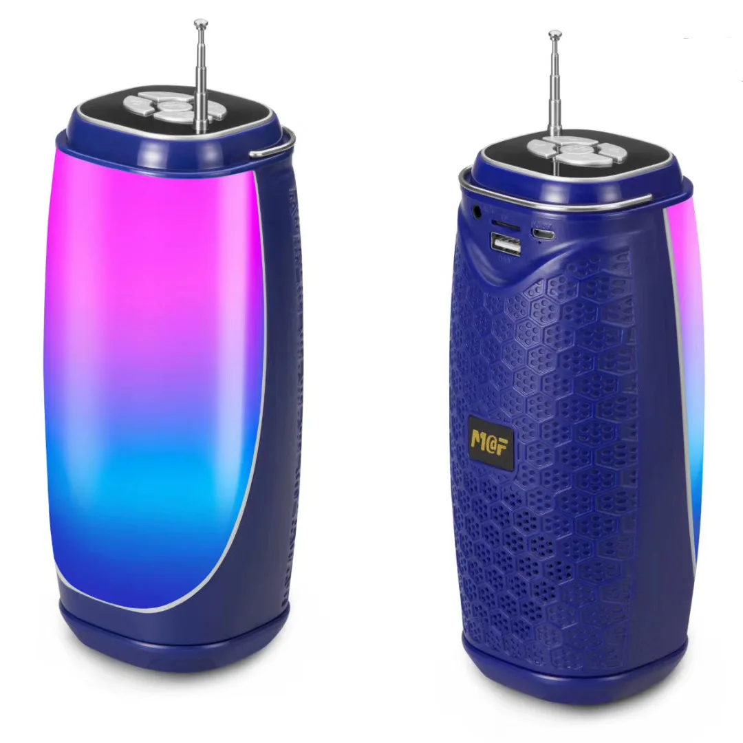 Portable Bluetooth Speaker Colorful Light Support TF Card USB AUX Phone Birthday Gift Wireless Outdoor Subwoofer
Portable Bluetooth Speaker Colorful Light Support TF Card USB AUX Phone Birthday Gift Wireless Outdoor Subwoofer