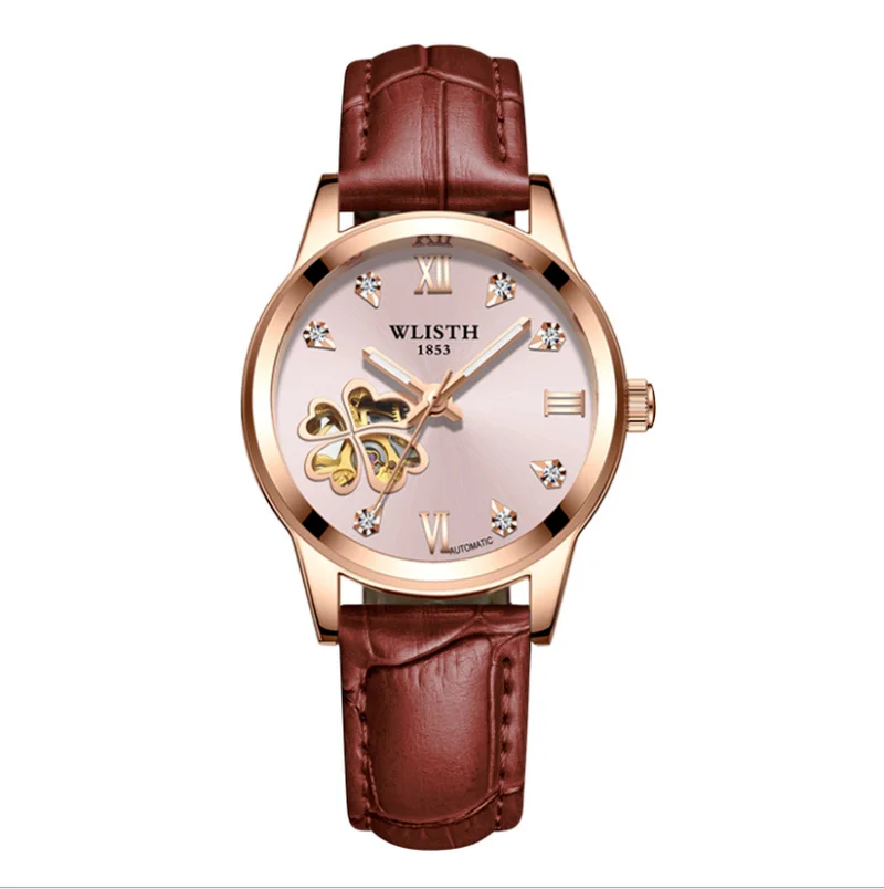 WLISTH New Heart-shaped Ladies Watch Business Casual Diamond Waterproof Women's Hollow Mechanical Watch Without Packaging WA302
WLISTH New Heart-shaped Ladies Watch Business Casual Diamond Waterproof Women's Hollow Mechanical Watch Without Packaging WA302