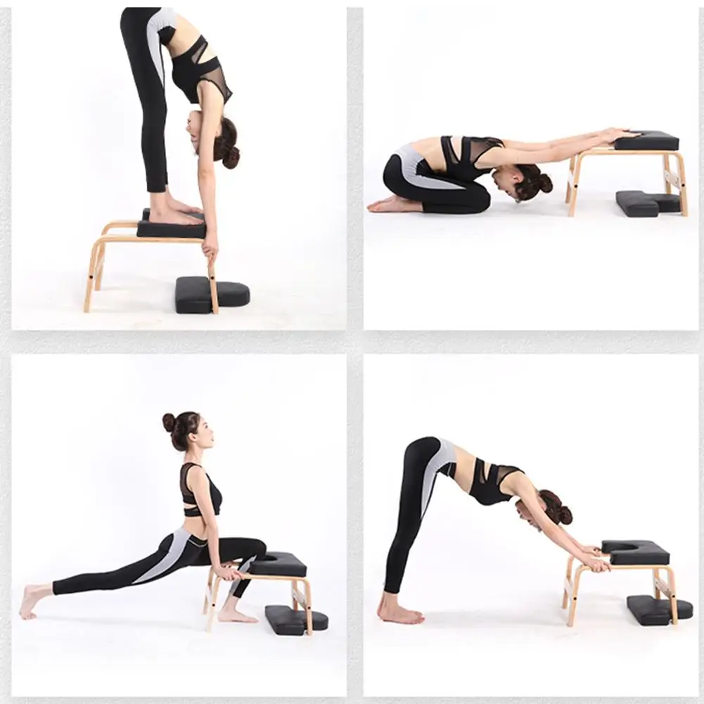 New Yoga Headstand Bench Solid Birch Wood Stand Yoga Inversion Chair For Family Gym Relieve Fatigue And Shape The Body Drop Ship
New Yoga Headstand Bench Solid Birch Wood Stand Yoga Inversion Chair For Family Gym Relieve Fatigue And Shape The Body Drop Ship