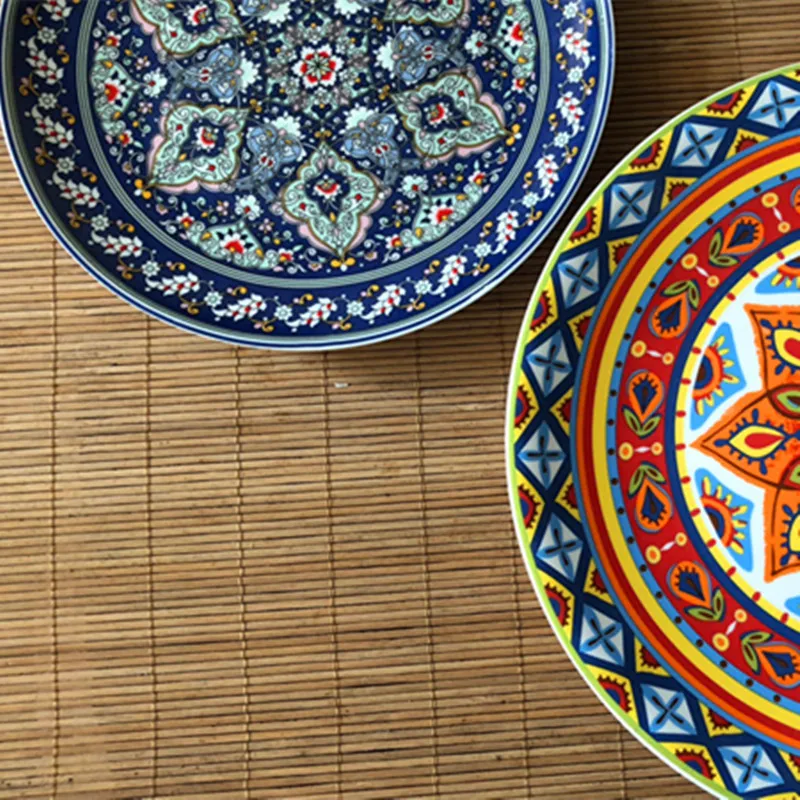 EARENDIL CENTRAL ASIA EXOTIC CERAMICS FRUIT DISH GEOMETRY FLOWERY ABSTRACTION TABLEWARE LIVING ROOM DESKTOP DECORATION X1586
EARENDIL CENTRAL ASIA EXOTIC CERAMICS FRUIT DISH GEOMETRY FLOWERY ABSTRACTION TABLEWARE LIVING ROOM DESKTOP DECORATION X1586