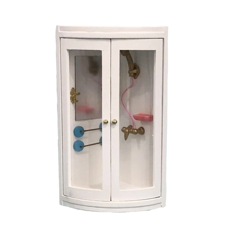 1/12 Modern Dollhouse Simulation White Bathroom Shower Room Decoration Furniture Toy for Vivid Play Scene Kids Fun Gifts
1/12 Modern Dollhouse Simulation White Bathroom Shower Room Decoration Furniture Toy for Vivid Play Scene Kids Fun Gifts