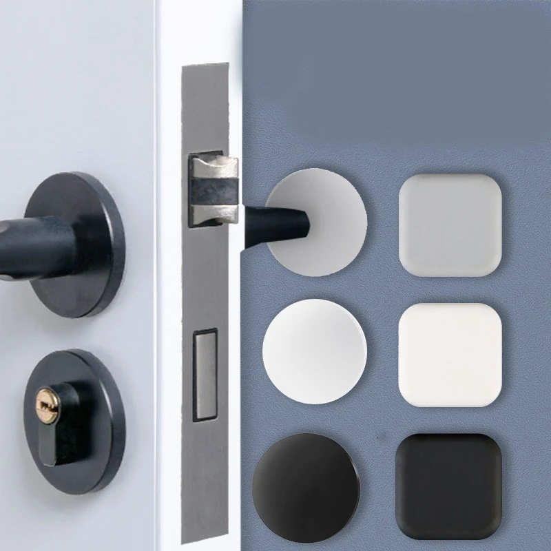 2Pcs/set Silicone Door Handle Anti-Collision Pad Self Adhesive Protection Porte Pad Mute Stikcer Wall Protector Pad Door Stops
2Pcs/set Silicone Door Handle Anti-Collision Pad Self Adhesive Protection Porte Pad Mute Stikcer Wall Protector Pad Door Stops