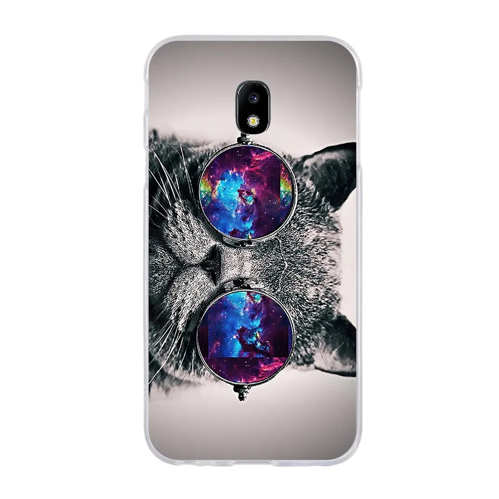 Для Samsung Galaxy J3 2017 j330F чехол силиконовый мультяшный милый для Pro Funda Coque | Мобильные