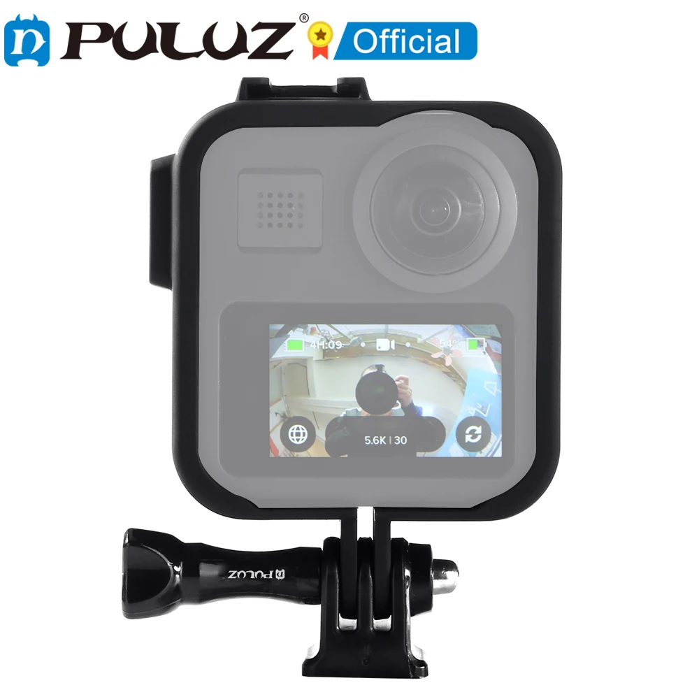 PULUZ Shockproof Side Frame Mount Protective Case for GoPro Max Housing Shell with Base & Long Screw Action Camera Accessories
PULUZ Shockproof Side Frame Mount Protective Case for GoPro Max Housing Shell with Base & Long Screw Action Camera Accessories
