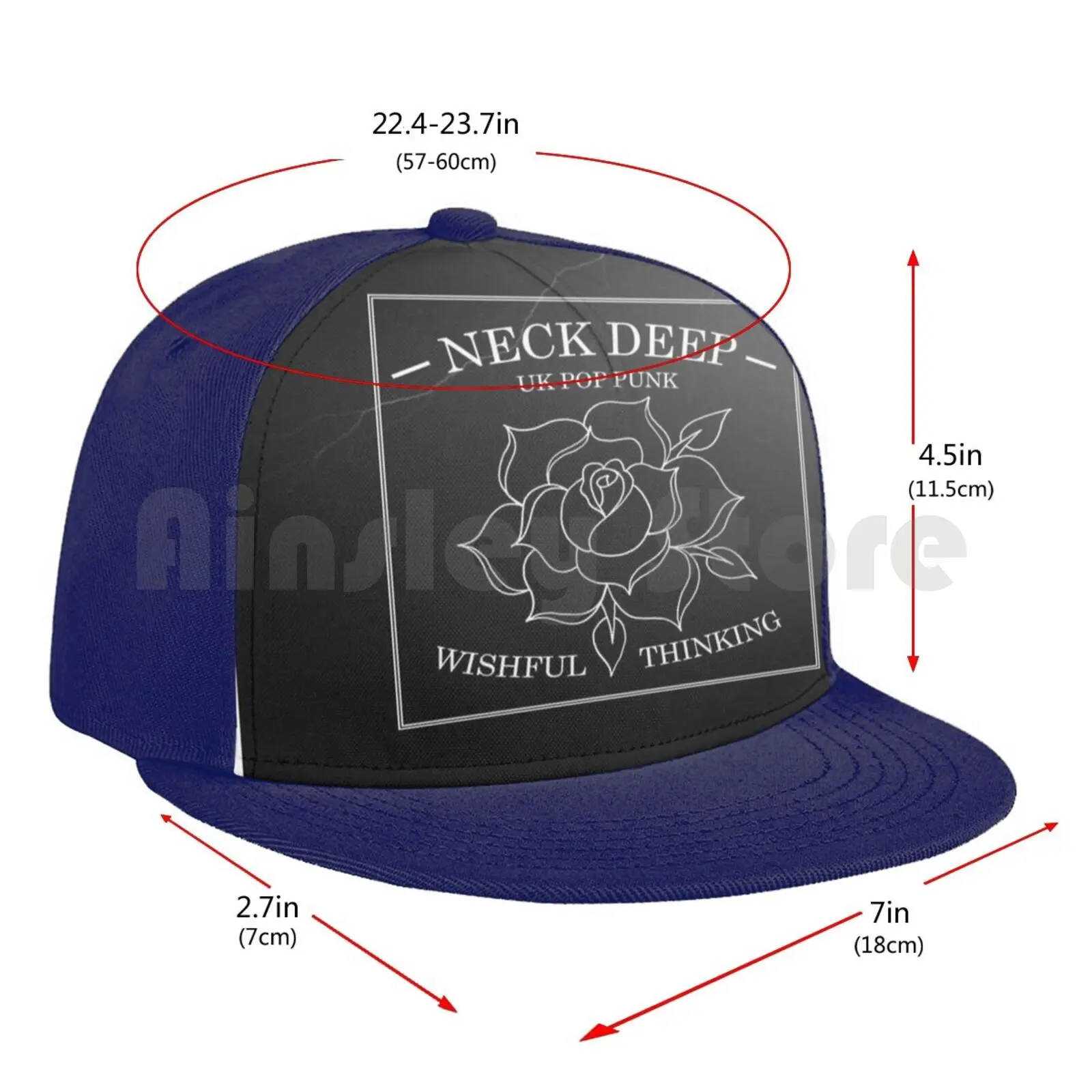 Neck Deep-Wishful Thinking Baseball Cap Unisex Mesh Casual Print Adjustable La Dispute Tumblr Band Bands Edit Band Edit Pop
Neck Deep-Wishful Thinking Baseball Cap Unisex Mesh Casual Print Adjustable La Dispute Tumblr Band Bands Edit Band Edit Pop