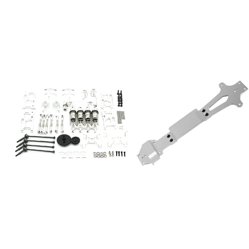 144001 Metal Second Floor Board For Wltoys 144001 & Shock Absorber Drive Shaft Pull Rod Swing Arm Adapter Gear,Silver
144001 Metal Second Floor Board For Wltoys 144001 & Shock Absorber Drive Shaft Pull Rod Swing Arm Adapter Gear,Silver