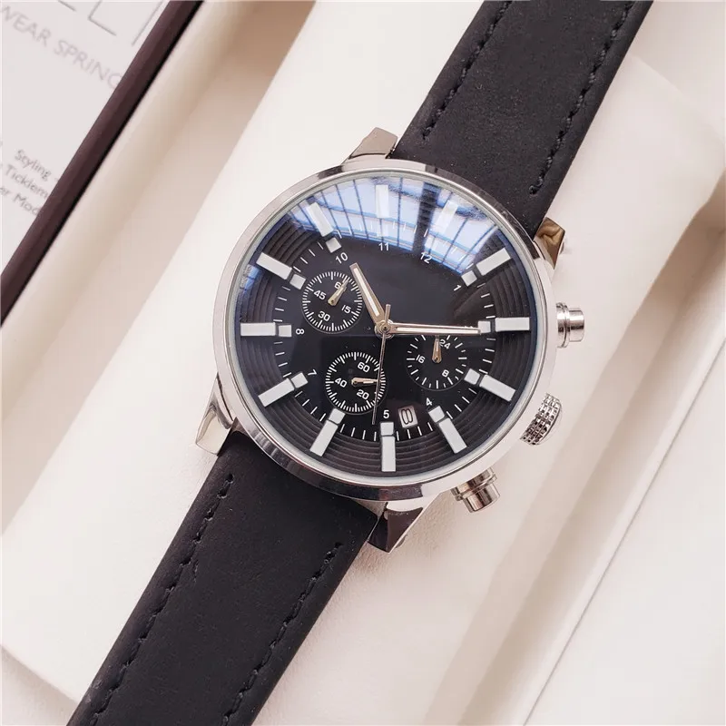 New Swiss brand men's quartz watch casual six-hand business watch fashion trend high quality high quality aaa watch
New Swiss brand men's quartz watch casual six-hand business watch fashion trend high quality high quality aaa watch