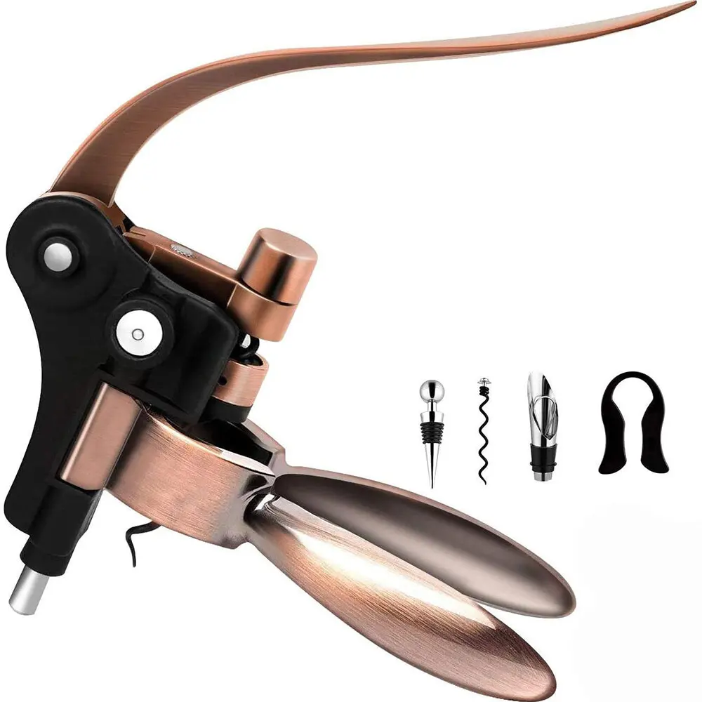 Vino Bottle Opener Rabbit Corkscrew Set Upgraded Demenades Vino Opener Kit With Foil Cutter Vino Stopper And Extra Spiral Pro
Vino Bottle Opener Rabbit Corkscrew Set Upgraded Demenades Vino Opener Kit With Foil Cutter Vino Stopper And Extra Spiral Pro