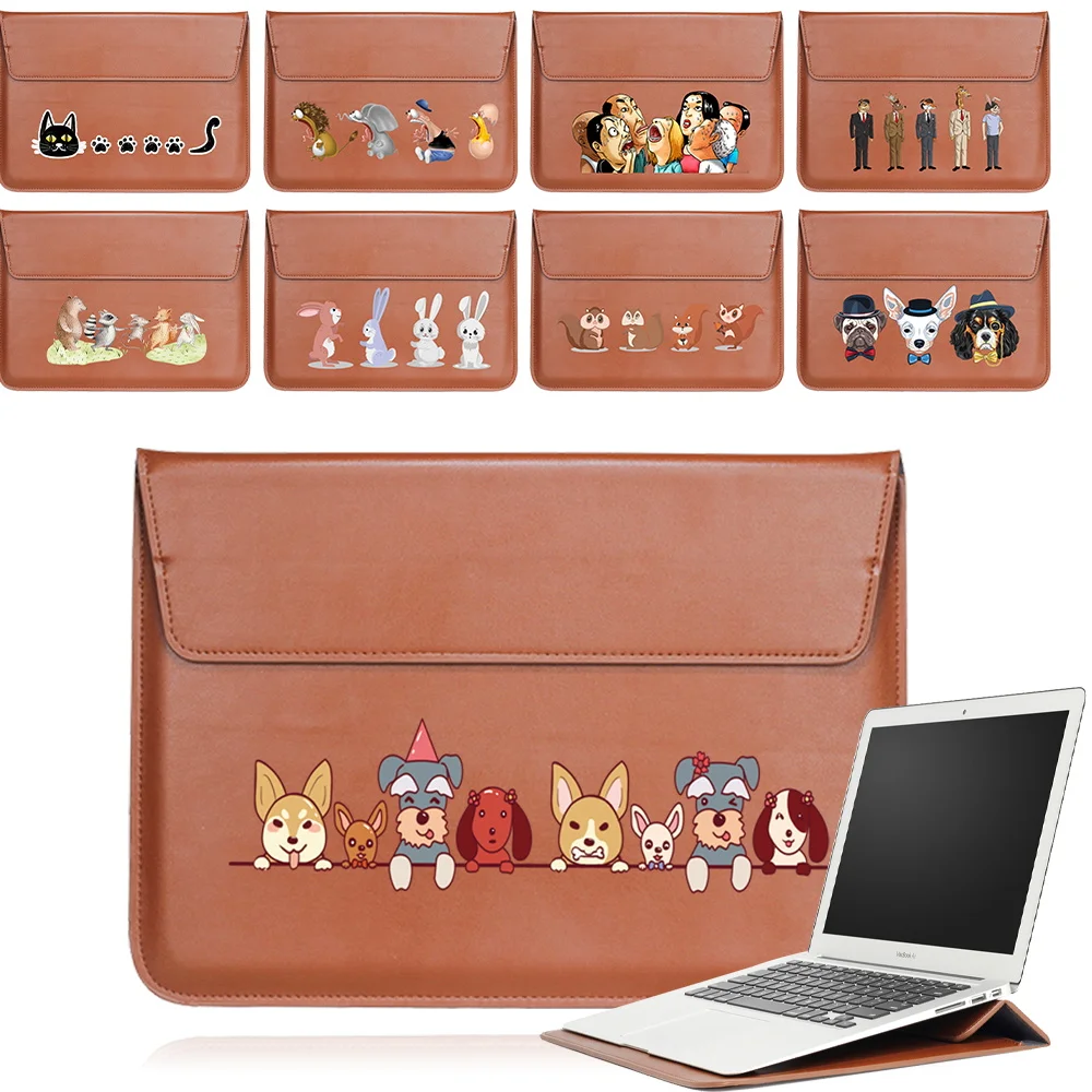 Laptop Case for MacBook Pro 13 15 PU Leather Laptop Carry Brown Print Sleeve for Huawei MateBook15 ACER ASUS 12 14 15 Inch
Laptop Case for MacBook Pro 13 15 PU Leather Laptop Carry Brown Print Sleeve for Huawei MateBook15 ACER ASUS 12 14 15 Inch