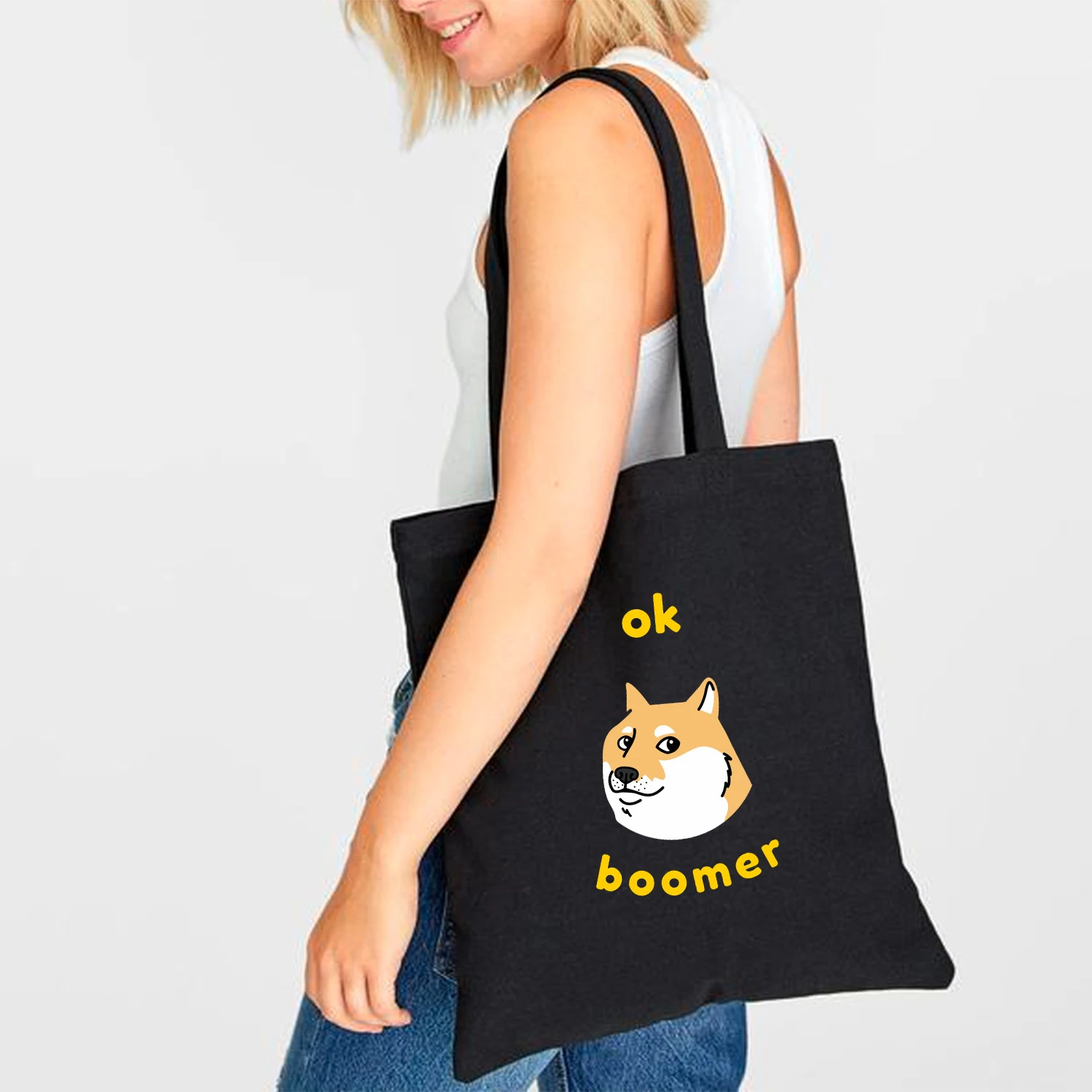 Холщовые сумки на плечо Corgi Dog для женщин, вместительные Мультяшные милые эко-кошельки для покупок, повседневные сумочки
Холщовые сумки на плечо Corgi Dog для женщин, вместительные Мультяшные милые эко-кошельки для покупок, повседневные сумочки