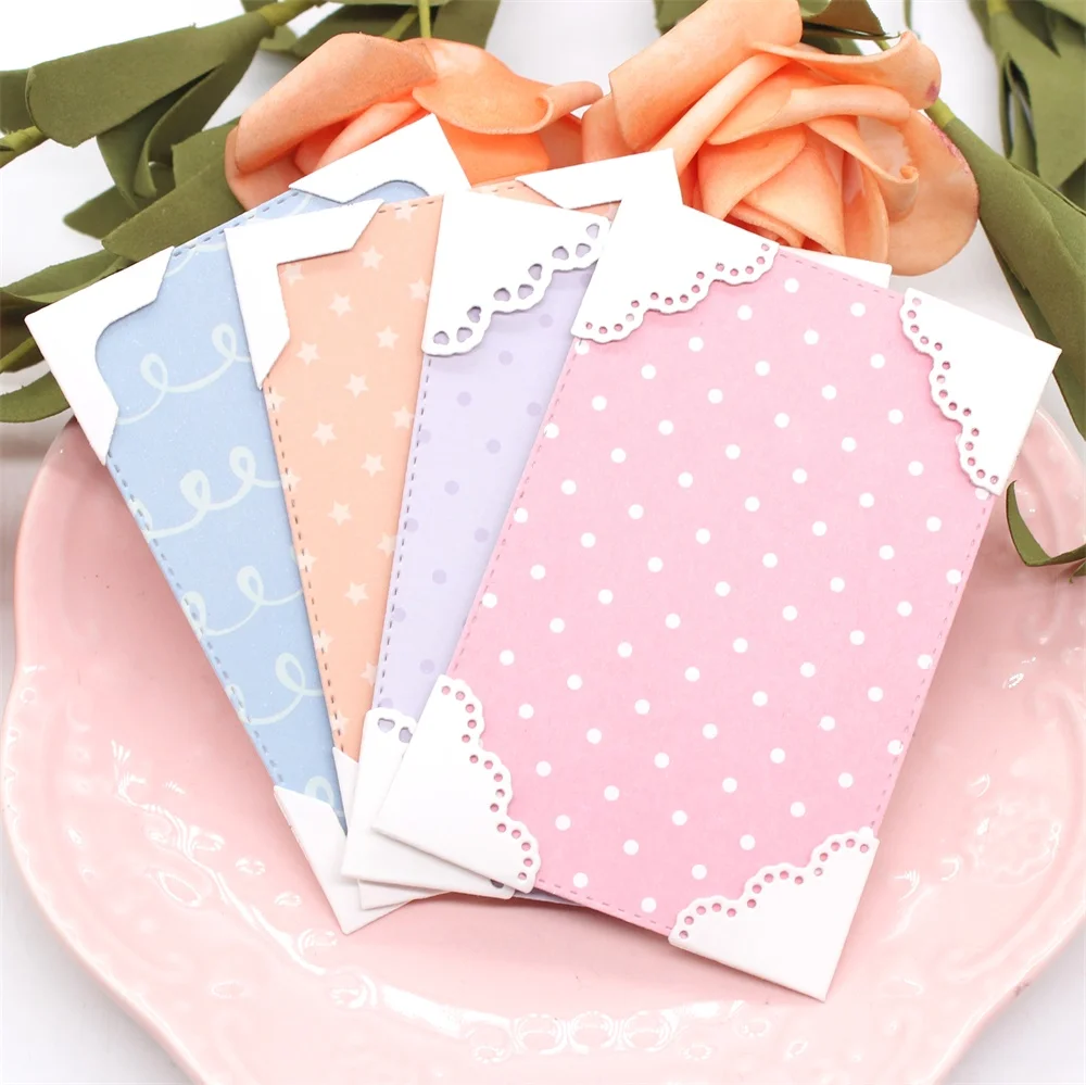 KSCRAFT Elegant Photo Corners Metal Cutting Dies Stencils for DIY Scrapbooking Decorative Embossing DIY Paper Cards 
KSCRAFT Elegant Photo Corners Metal Cutting Dies Stencils for DIY Scrapbooking Decorative Embossing DIY Paper Cards